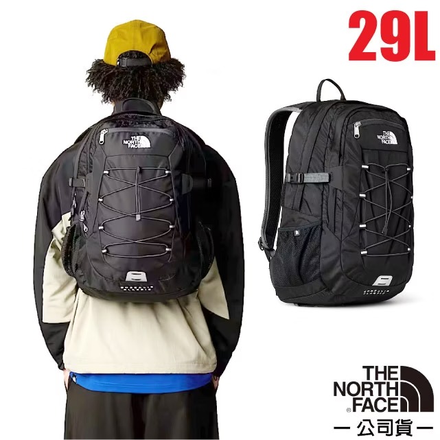 【The North Face】Borealis Classic 抗撕裂多功能後背包29L/CF9C-4GZ 黑瀝灰✿30E010